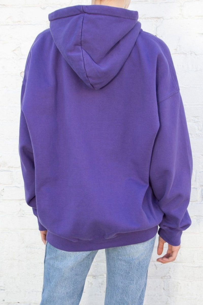 Sweat a Capuche Brandy Melville Christy Violette | MBB-35987556